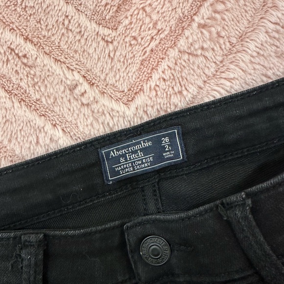 Abercrombie & Fitch Black Skinny Jeans - Picture 2 of 4